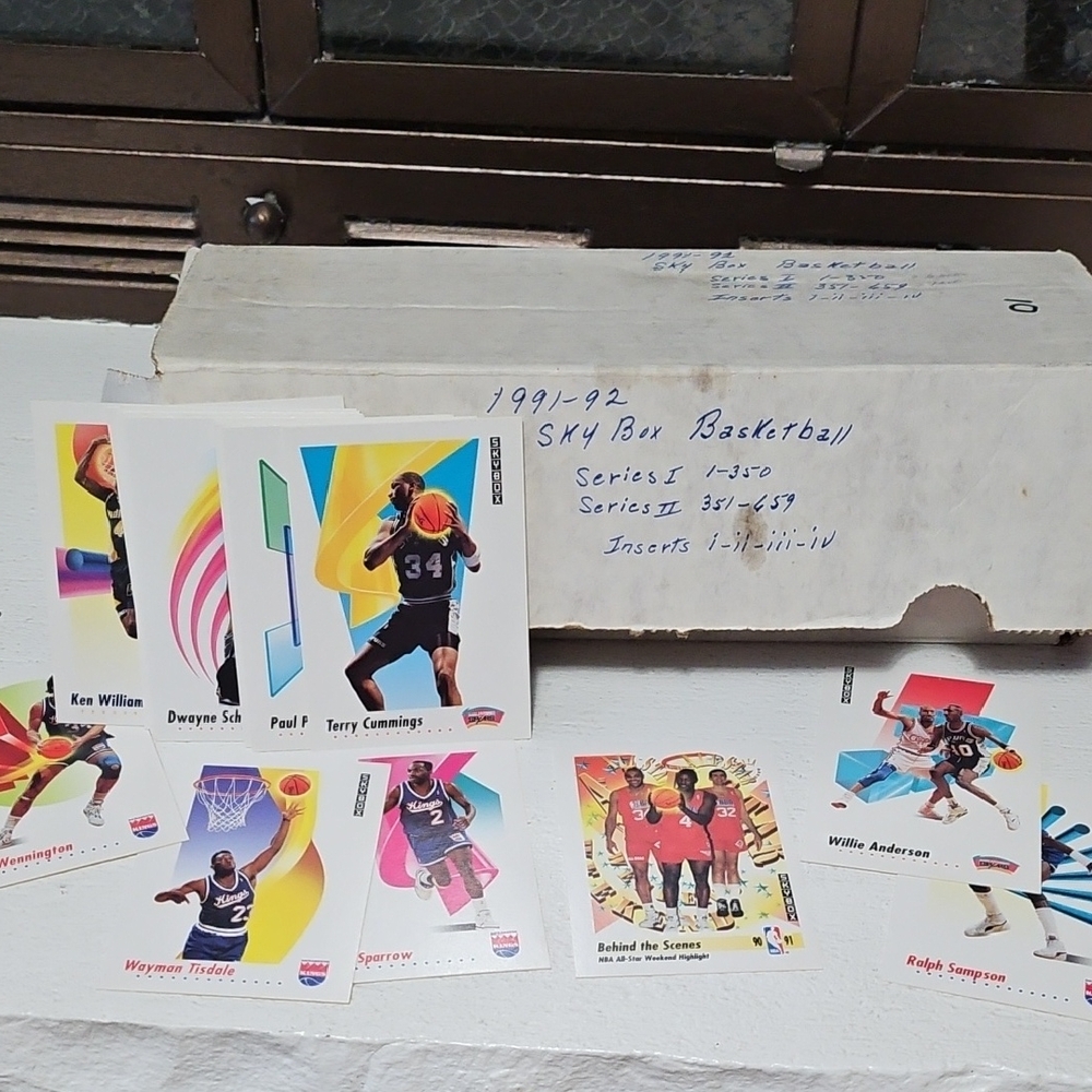 1991-92 SkyBox Basketball Cards